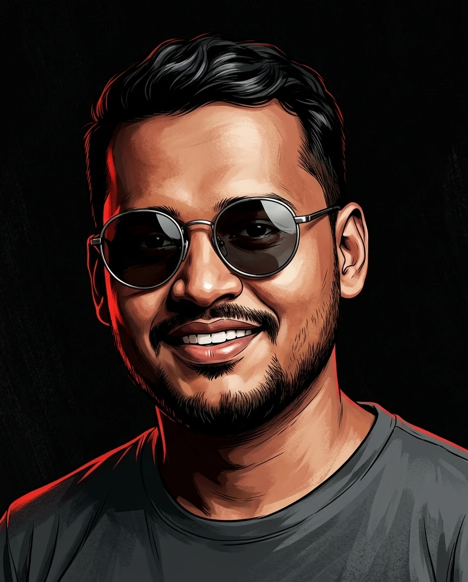 A.M. Rinas - Software Engineer and Full-Stack Developer Portrait